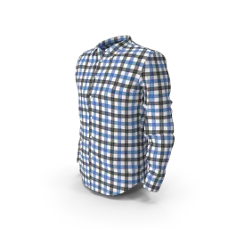 Blue & Black Check Shirt